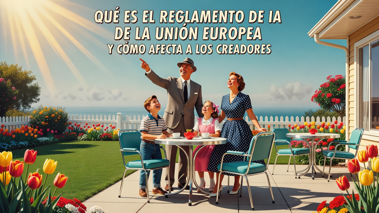 Qué es el reglamento de IA de la Unión Europea y cómo afecta a los creadores - reglamento de IA UE